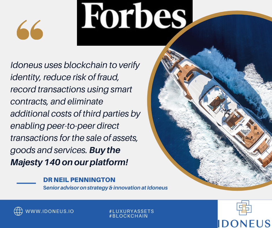 Idoneus featured in Forbes - 03 29 2021